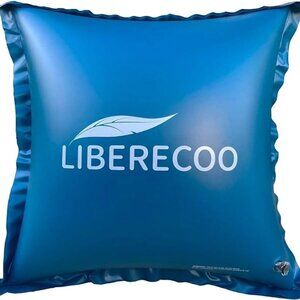 Blue 4'x4' Vinyl Pool Pillow with Pool Pillow Pal, NWT